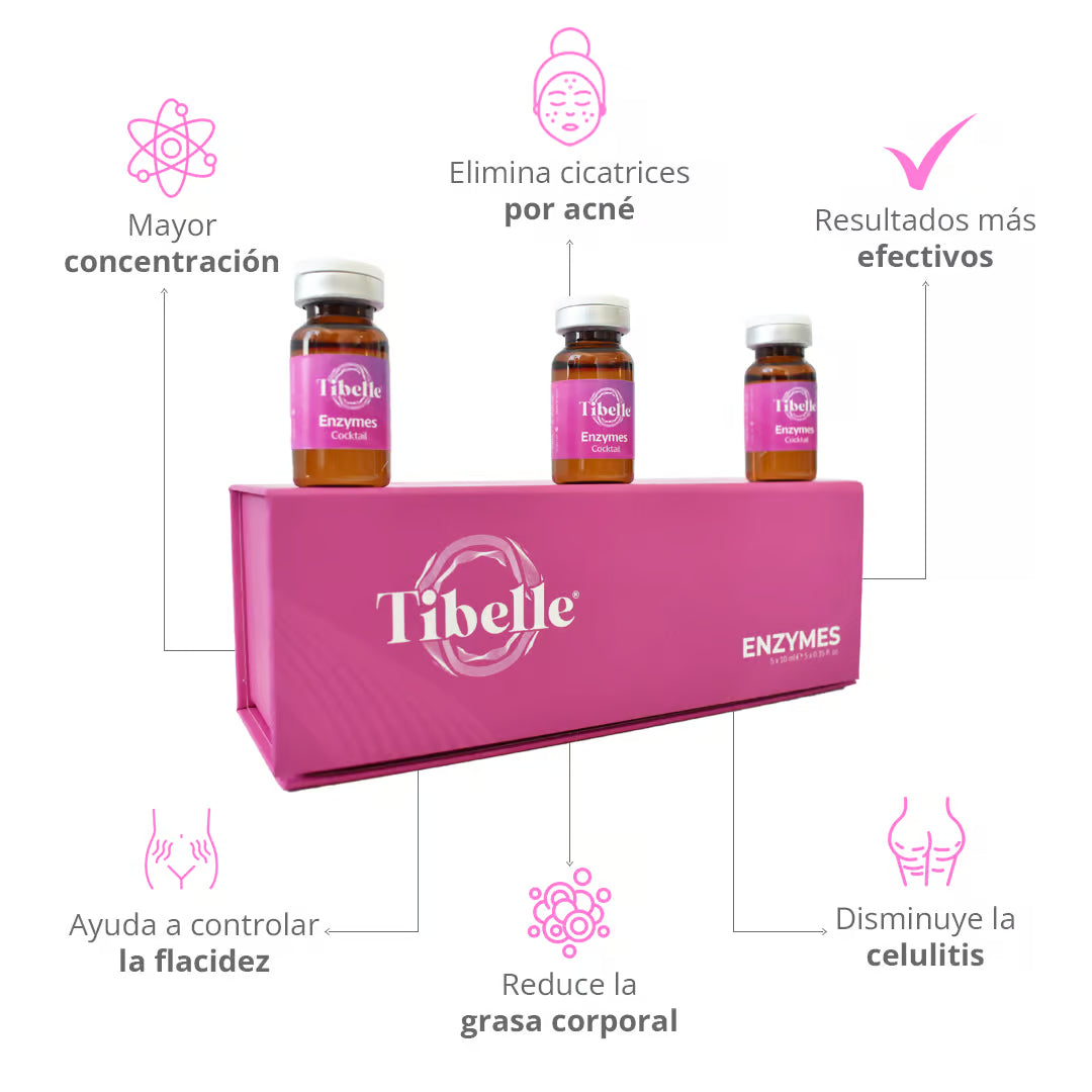 Enzimas Tibelle – 5 viales x 10 ml